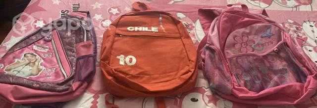 Mochilas en buen estado
