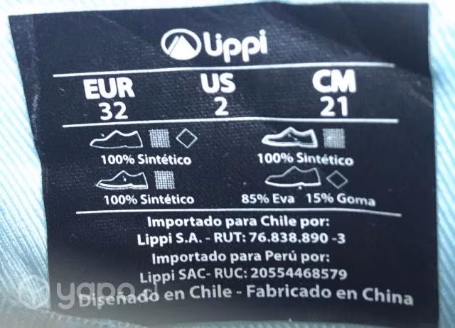 Zapatillas Lippi numero 32 - Imagen 2