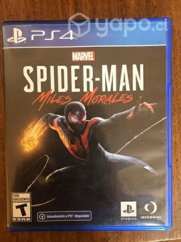 Spiderman miles morales ps4