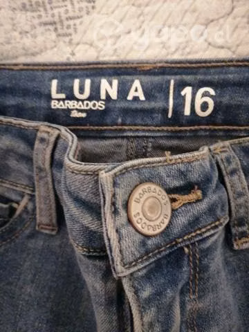 Jeans barbados talla 16 - Imagen 2