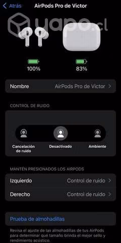 AirPods Pro 1era generación (Nuevos)