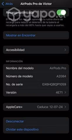 AirPods Pro 1era generación (Nuevos)