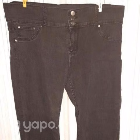 Jeans Negro Suburbia Talla 48 Usado