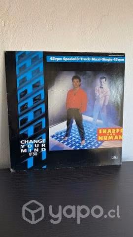 Sharpe & Numan - Change your mind 12"