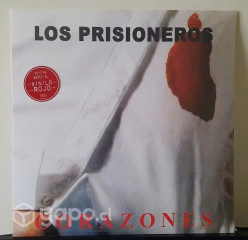 Los Prisioneros - Corazones (Vinilo de color Rojo)