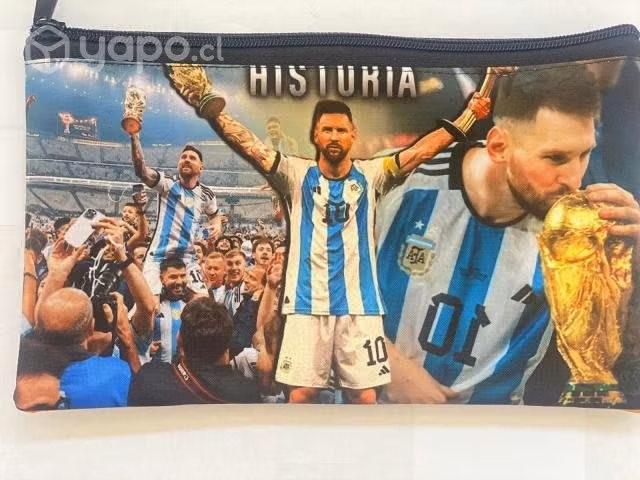 Estuches escolares de / Messi / Ronaldo / FUTBOL