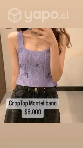 Poleras y crop tops