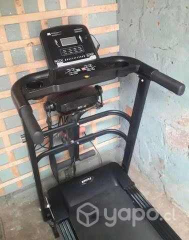Trotadora multifuncional con masajeador