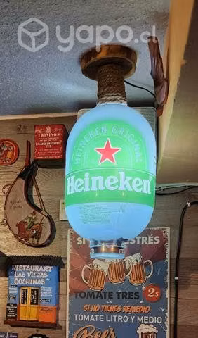Lámpara Heineken
