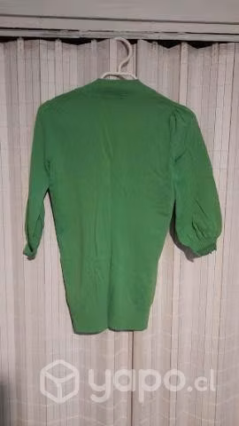 Polera Verde Marquis Talla M Usado - Imagen 2