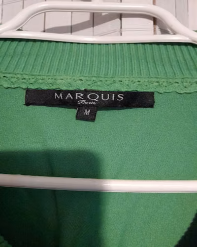 Polera Verde Marquis Talla M Usado - Imagen 3