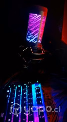 Micrófono profesional HyperX RGB