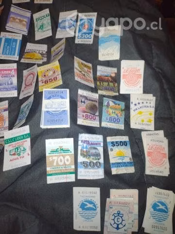 200boletos de micro mayoría regiones antiguos - Imagen 5