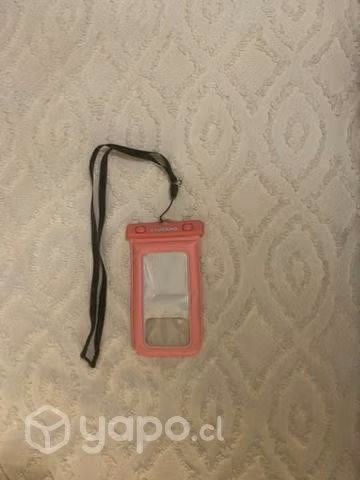 Funda anti agua marca Tucano para teléfonos