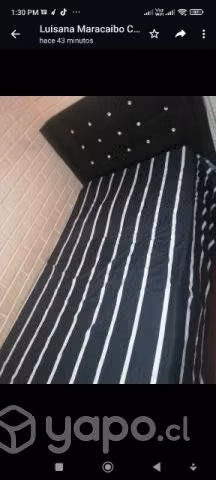 Venta de cama de plaza y media - Imagen 2