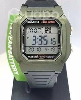 Reloj casio w800h-3 deportivo nuevos