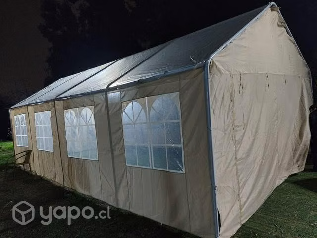Carpa de eventos 8x4 tele impermeable