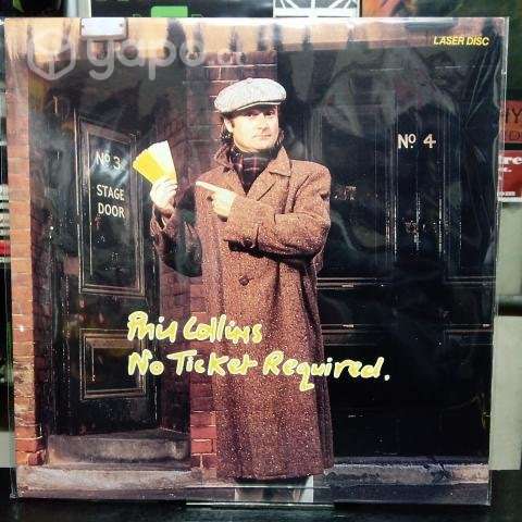 Laserdisc LD Phil Collins No Ticket Required