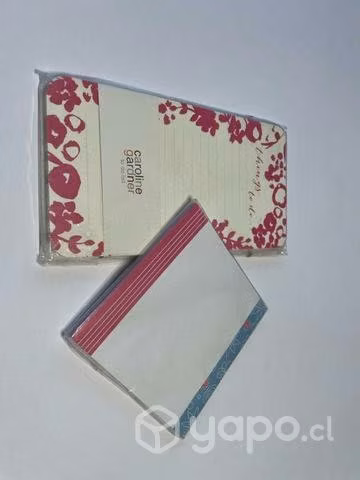 Notas y papelería