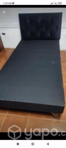 Cama europea de 1 plaza 1/2 nuevo