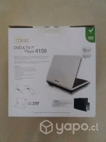 Dvd y tv portatil
