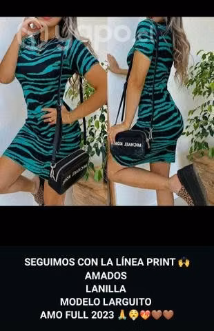 Vestido lanilla delgado