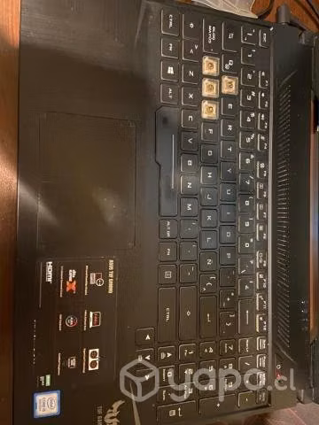 Notebook Gamer Asus TUF F15 Fx506 - Imagen 2