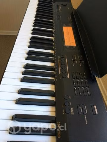 PIANO DIGITAL CASIO CDP-230R BK + atril de teclado