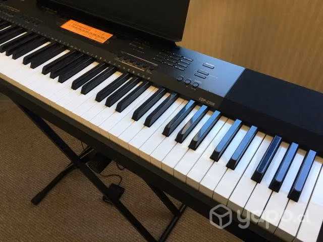 PIANO DIGITAL CASIO CDP-230R BK + atril de teclado