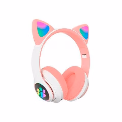 Audífonos Monster Cool Kids Pink Cat Wireless
