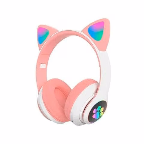 Audífonos Monster Cool Kids Pink Cat Wireless