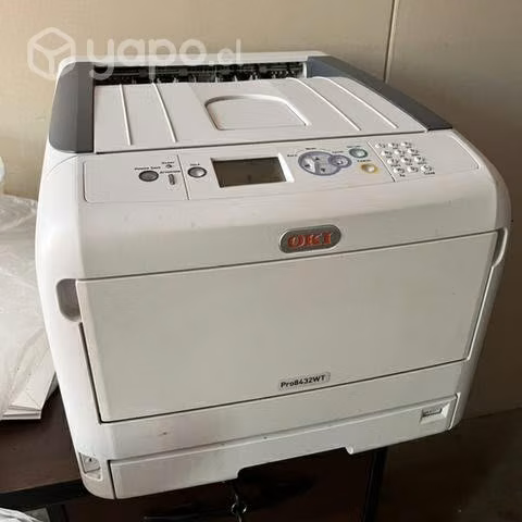 Impresora Oki tamaño A3 toner blanco