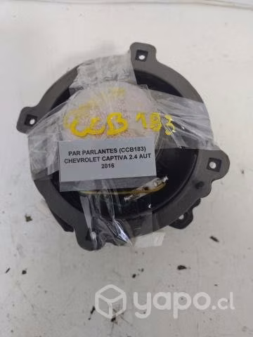 Par Parlantes (CCB183) Chevrolet Captiva 2.4 AUT 2