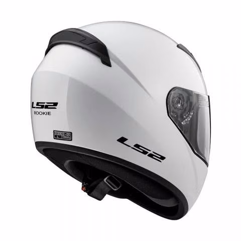 Casco Moto Integral Ls2 Ff352 Rookie Blanco - Imagen 3