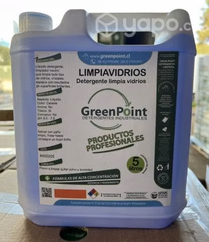 Limpia vidrios 5 litros