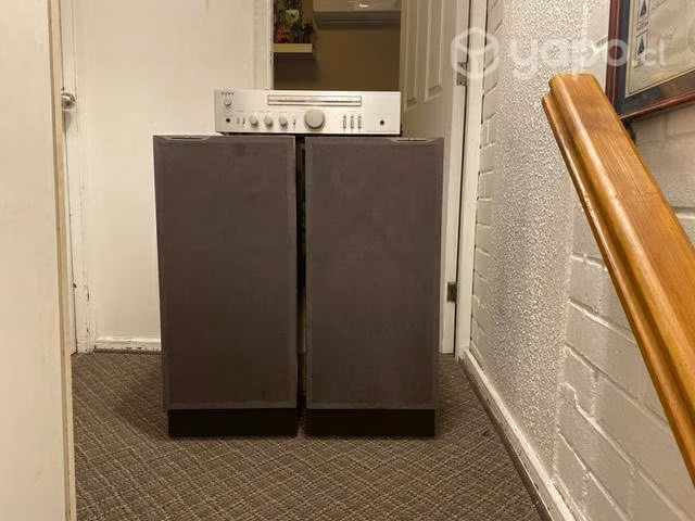 Parlantes trío kenwood de 35 wats reales 8 ohms