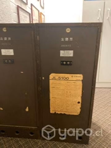 Parlantes trío kenwood de 35 wats reales 8 ohms
