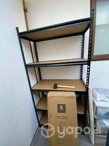 Estanterías Metálicas Negras Nuevas