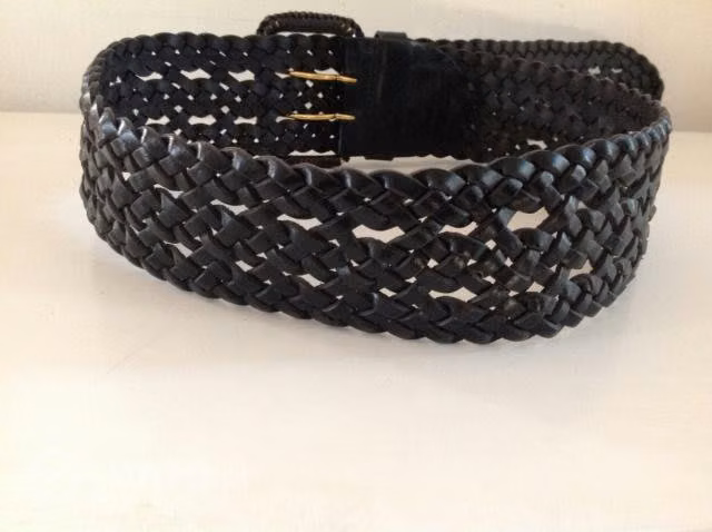 Cinturon ancho de Cuero, Mujer Marca Ann Taylor - Imagen 3