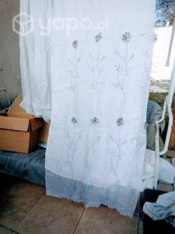 Par de cortinas de tul - Imagen 2