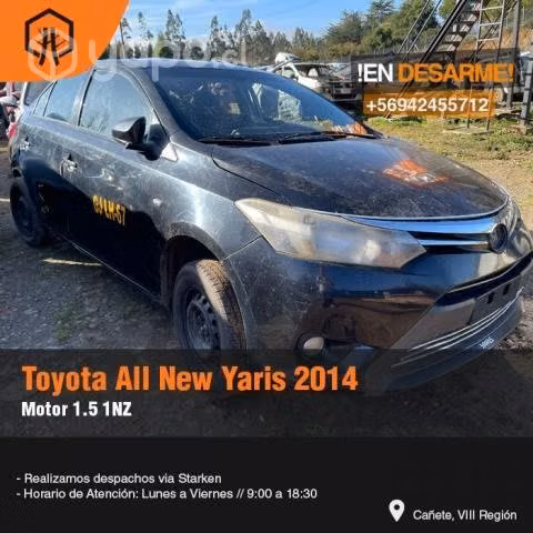 Manubrio toyota all new yaris 2014