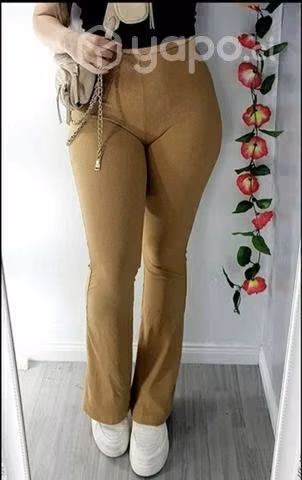 Calzas flare pants