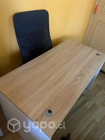escrito y silla