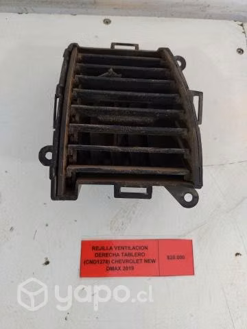 Rejilla Ventilación Derecha Tablero Chv New Dmax