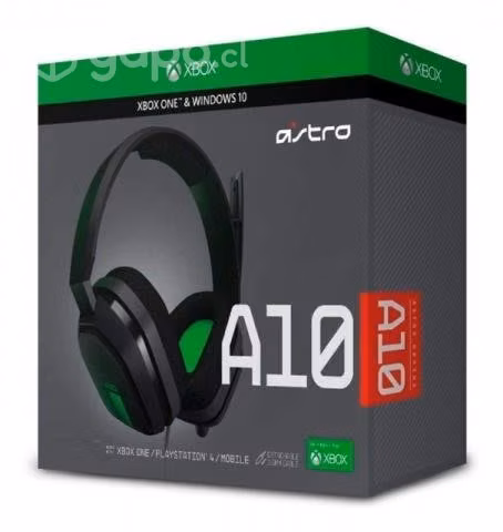 Audífonos gamer Logitech Astro a10