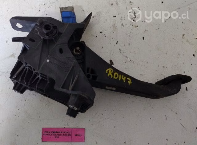 Pedal Embrague (RD147) Renault Dokker 1.5 Diesel 2