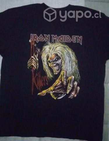 Poleras Iron Maiden Nuevas