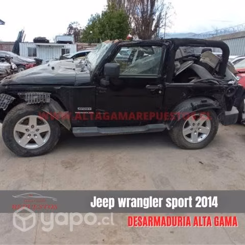 Cardan trasero jeep wrangler 2014