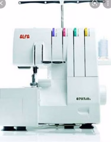 Máquina overlock industrial