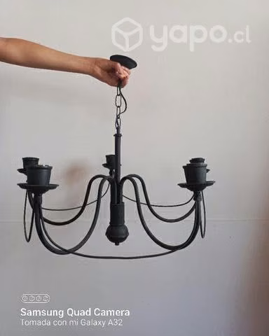 Lámpara estilo candelabro
